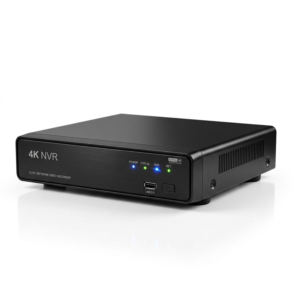 8 Kanal 4K Ultra HD H.265+ PoE NVR Kayıt Cihazı